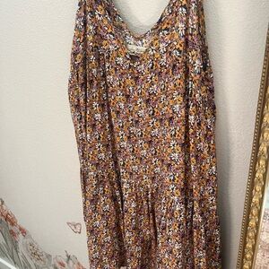 NATURAL LIFE Floral Mini Dress - Multicolor